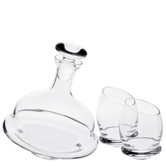 Buckingham Decanter with Free Luxury Satin Decanter and Stopper Bags