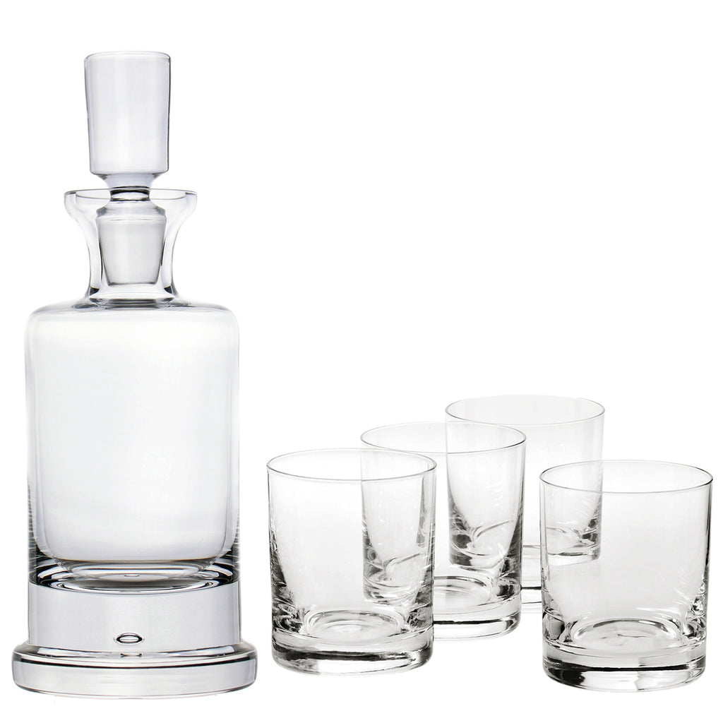 125th Anniversary Kensington Decanter Gift Set with Free Luxury Satin Decanter and Stopper Bags
