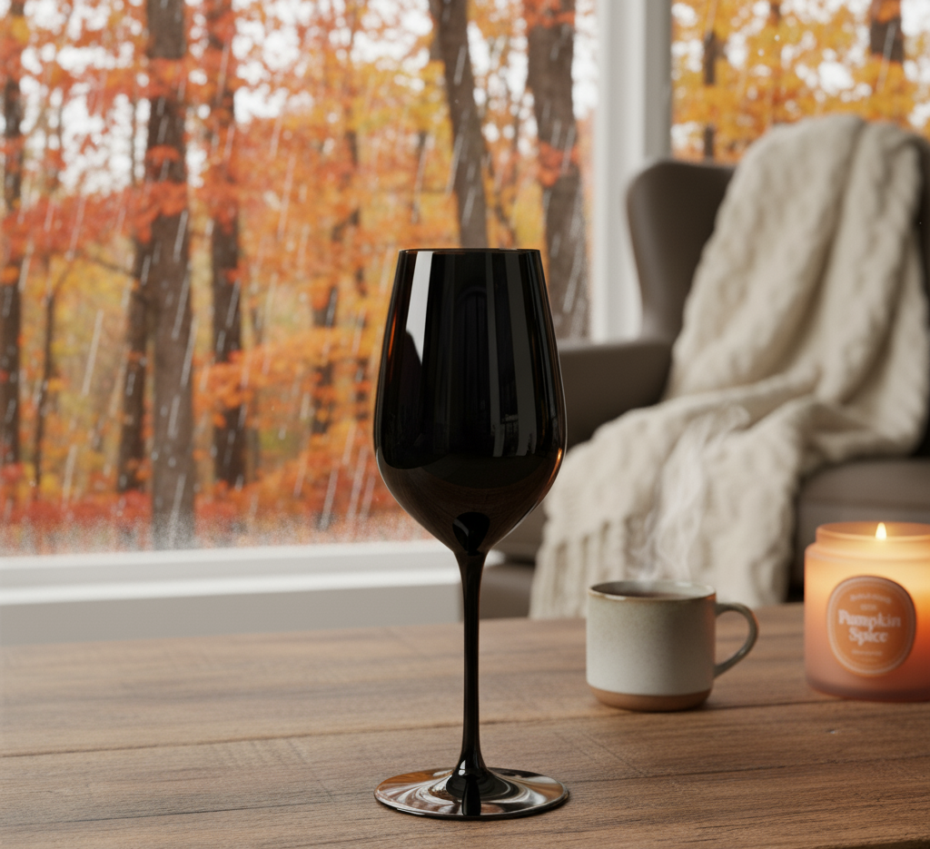 R.Croft Double Blind Black Tasting Glass (Set of 4)