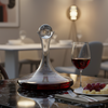 Vintner's Choice Decanter with Free Luxury Satin Decanter and Stopper Bags