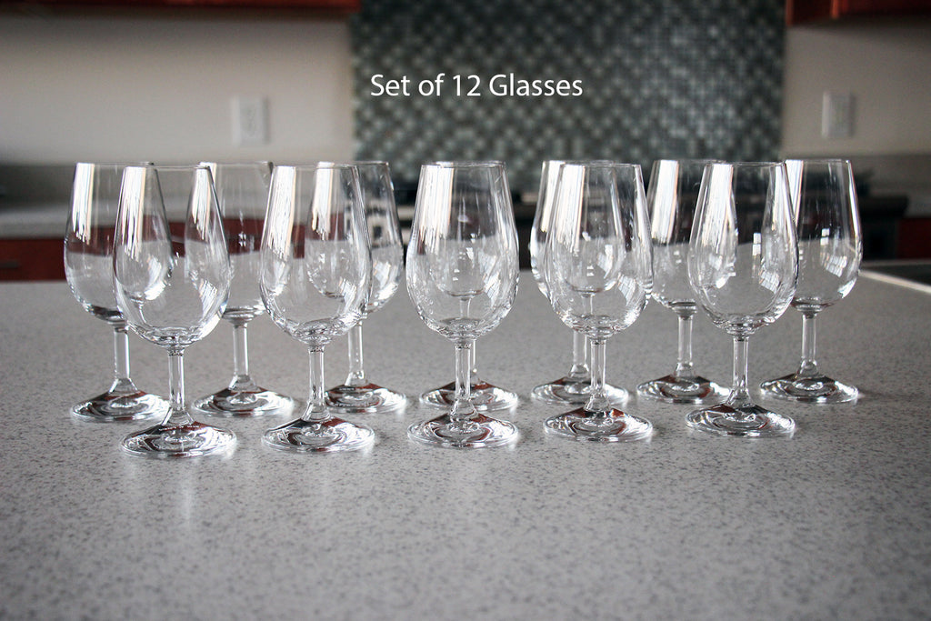 Prep & Savour 12 - Piece Glass All Purpose Wine Glass Assorted
