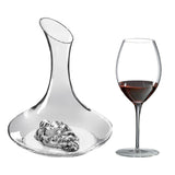 Grapes Decanter Gift Set (5 Pieces) with Free Luxury Satin Decanter and Stopper Bags