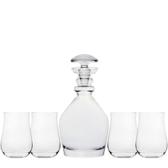 125th Anniversary Larchmont Decanter Gift Set with Free Luxury Satin Decanter and Stopper Bags