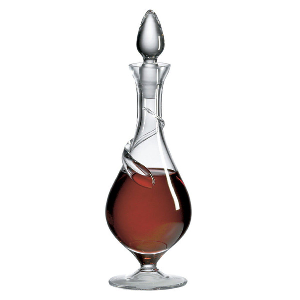 Glorious Decanter Gift Set (5 Pieces) with Free Luxury Satin Decanter and Stopper Bags