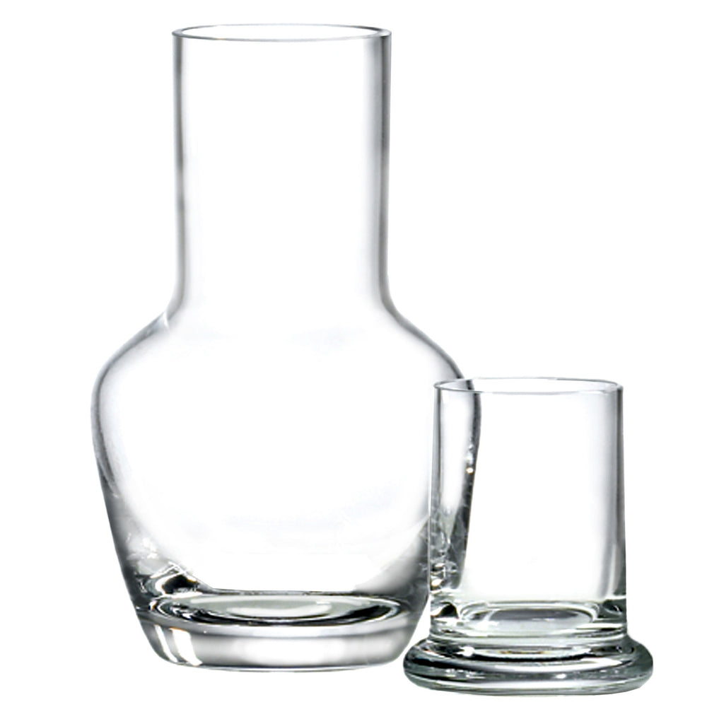 Water Fall Glass Carafe 34oz by Kor Water