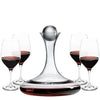 Vintner's Choice Decanter Gift Set with Free Luxury Satin Decanter and Stopper Bags and Microfiber Cleaning Cloth