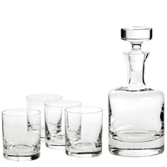 Classics Long Stem Mineral Water Glass, Clear (Set of 4) with Free Microfiber Cleaning Cloth