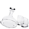 Revolution Decanter Set with Free Luxury Satin Decanter and Stopper Bags and Microfiber Cleaning Cloth