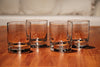 Taylor Double Old Fashioned Glass (Set of 4) with Free Microfiber Cleaning Cloth