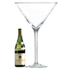 Maxi Martini Glass (1 Glass) with Free Microfiber Cleaning Cloth