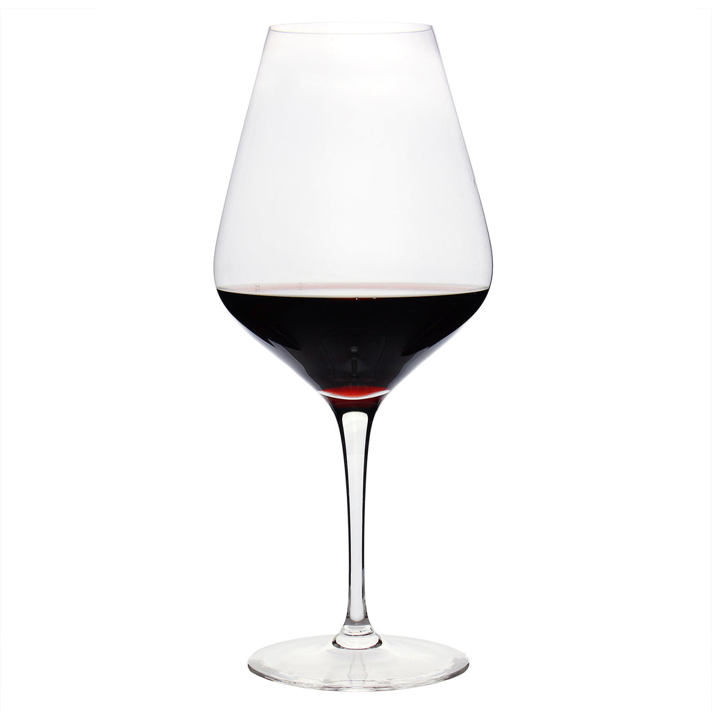 Amplifier Cabernet Glass (Set of 4) with Free Microfiber Cleaning Cloth