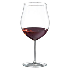 Invisibles Burgundy/Pinot Noir Glass (Set of 4) with Free Microfiber Cleaning Cloth