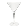 Martini Glass (Set of 4) with Free Microfiber Cleaning Cloth