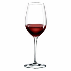 Stemless Bordeaux/Cabernet/Merlot Glass (Set of 8) with Free Microfiber Cleaning Cloth