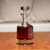 Taylor Double Old Fashioned Decanter Gift Set with Free Luxury Satin Decanter and Stopper Bags and Microfiber Cleaning Cloth