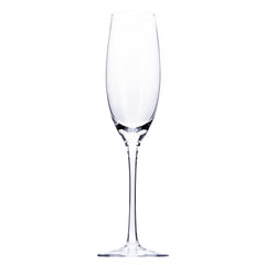 Vintner's Choice Champagne Flute (Set of 4) with Free Microfiber Cleaning Cloth